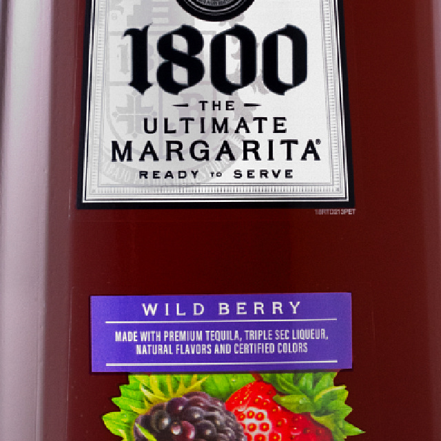 1800 Ultimate Wild Berry Margarita bottle