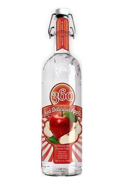 360 Red Delicious Apple bottle