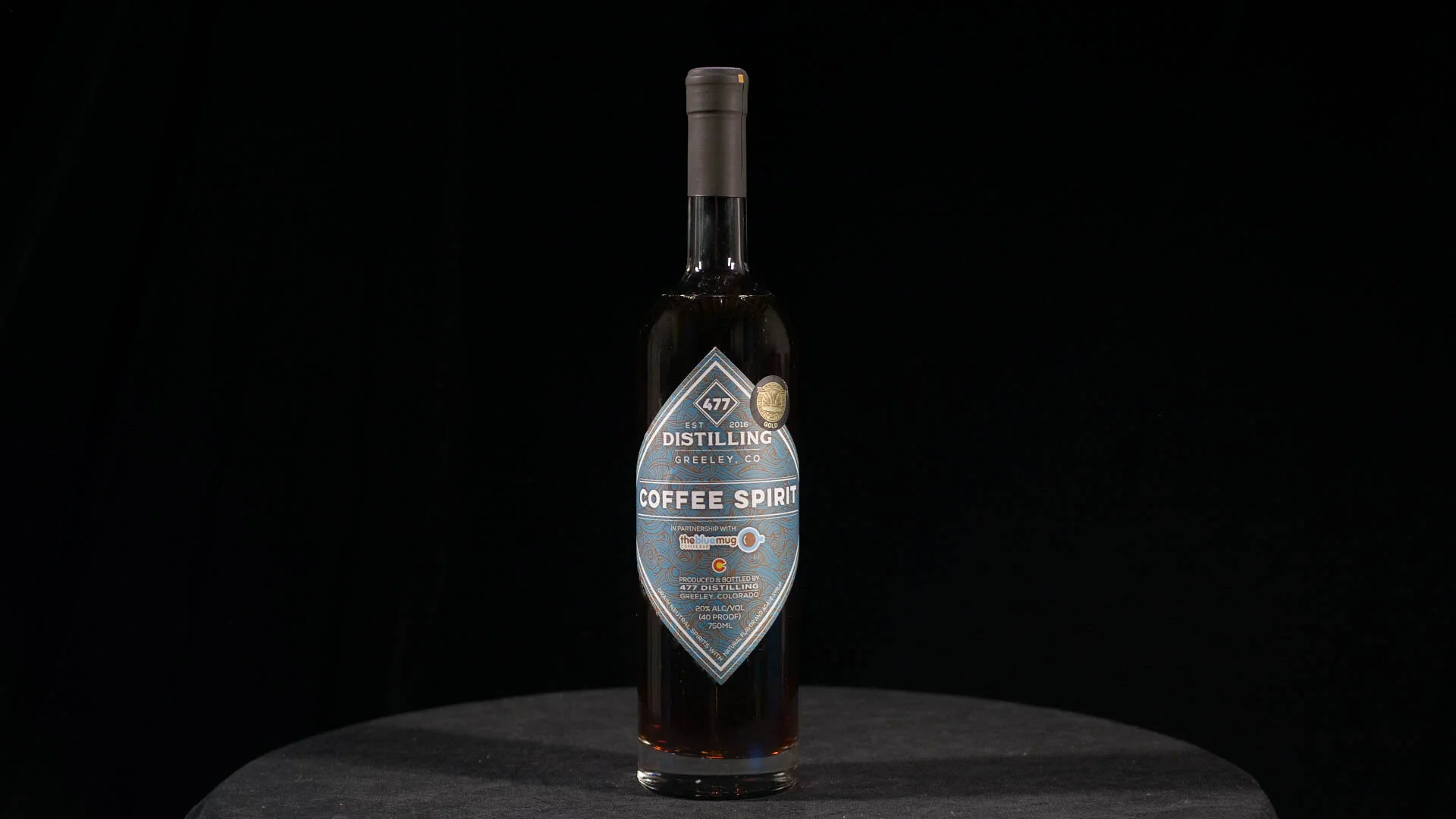 477 Distilling Coffee Spirit bottle
