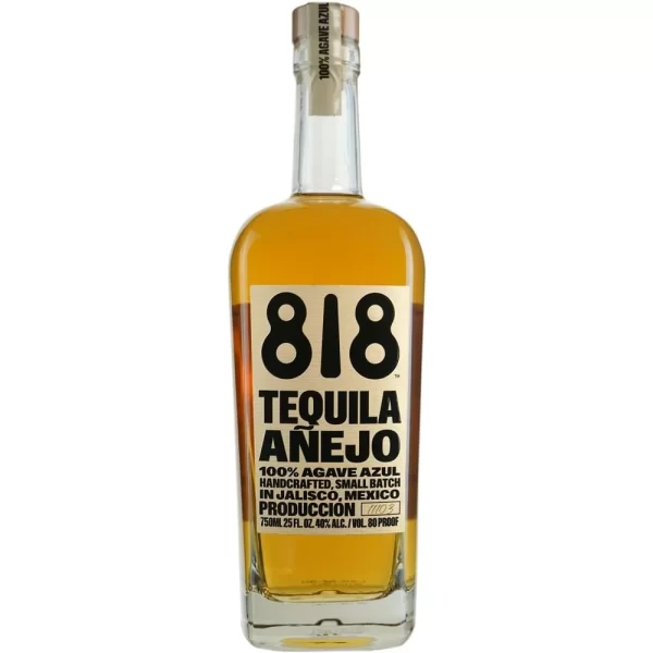 818 Anejo Tequila bottle