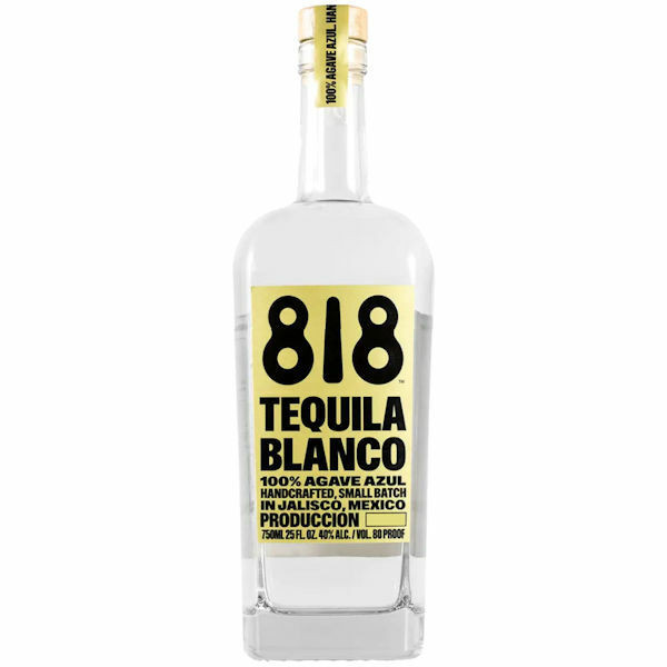 818 Blanco Tequila bottle