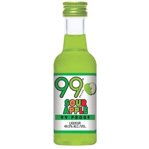 99 Sour Apple Mini bottle
