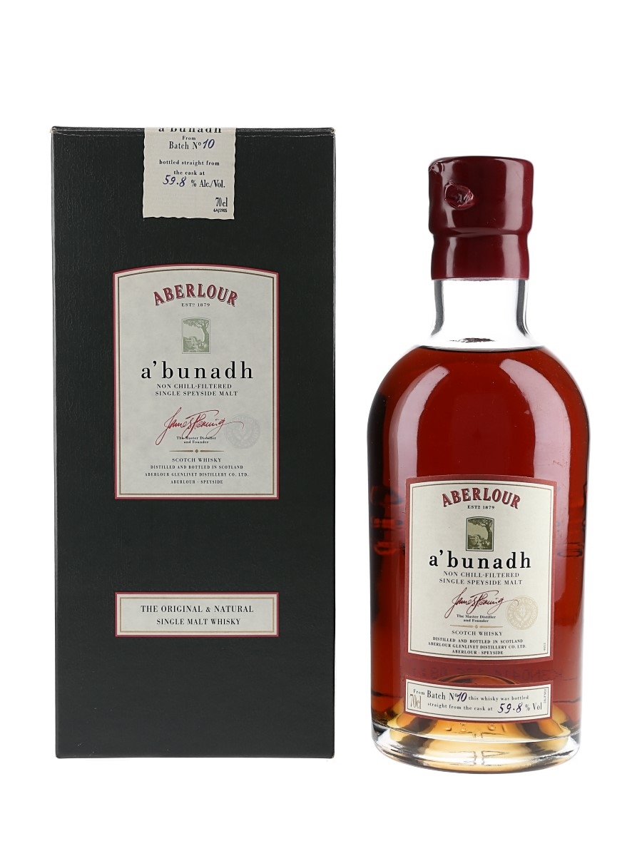 Aberlour A''bunadh Use Code 4046 bottle