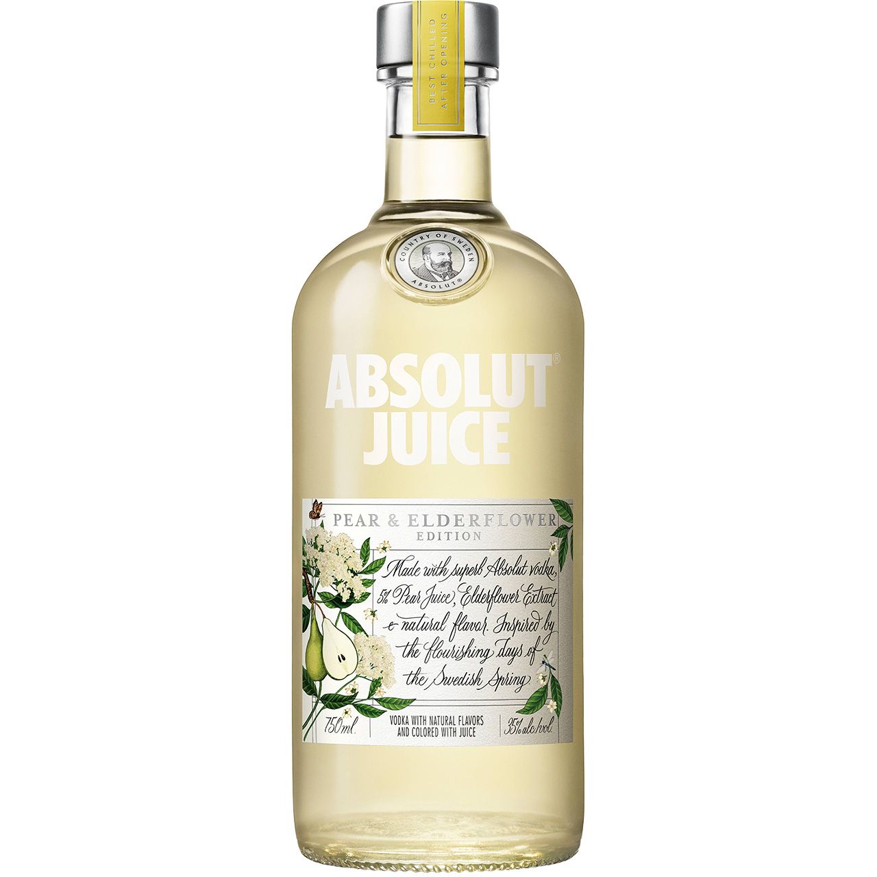 Absolut Juice Pear And Elderflower Edition bottle