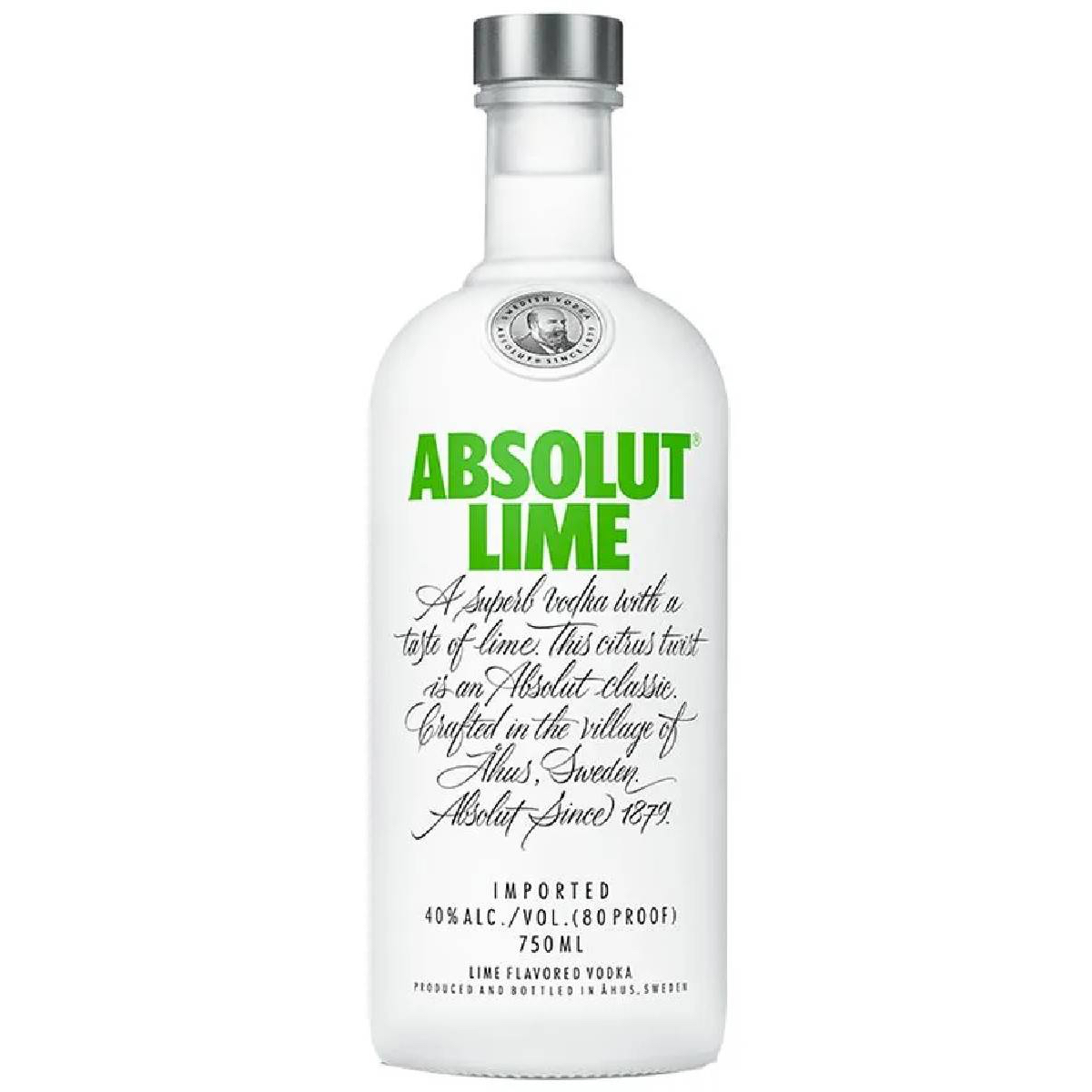 Absolut Lime bottle