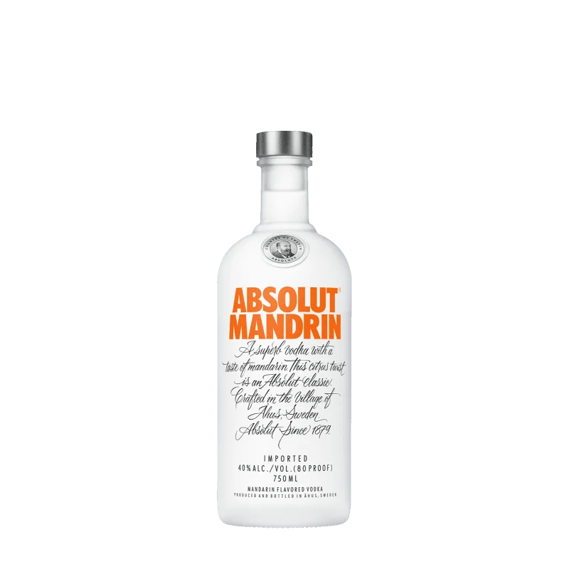 Absolut Mandrin bottle