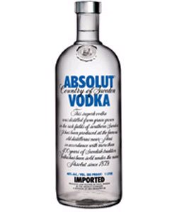 Absolut bottle