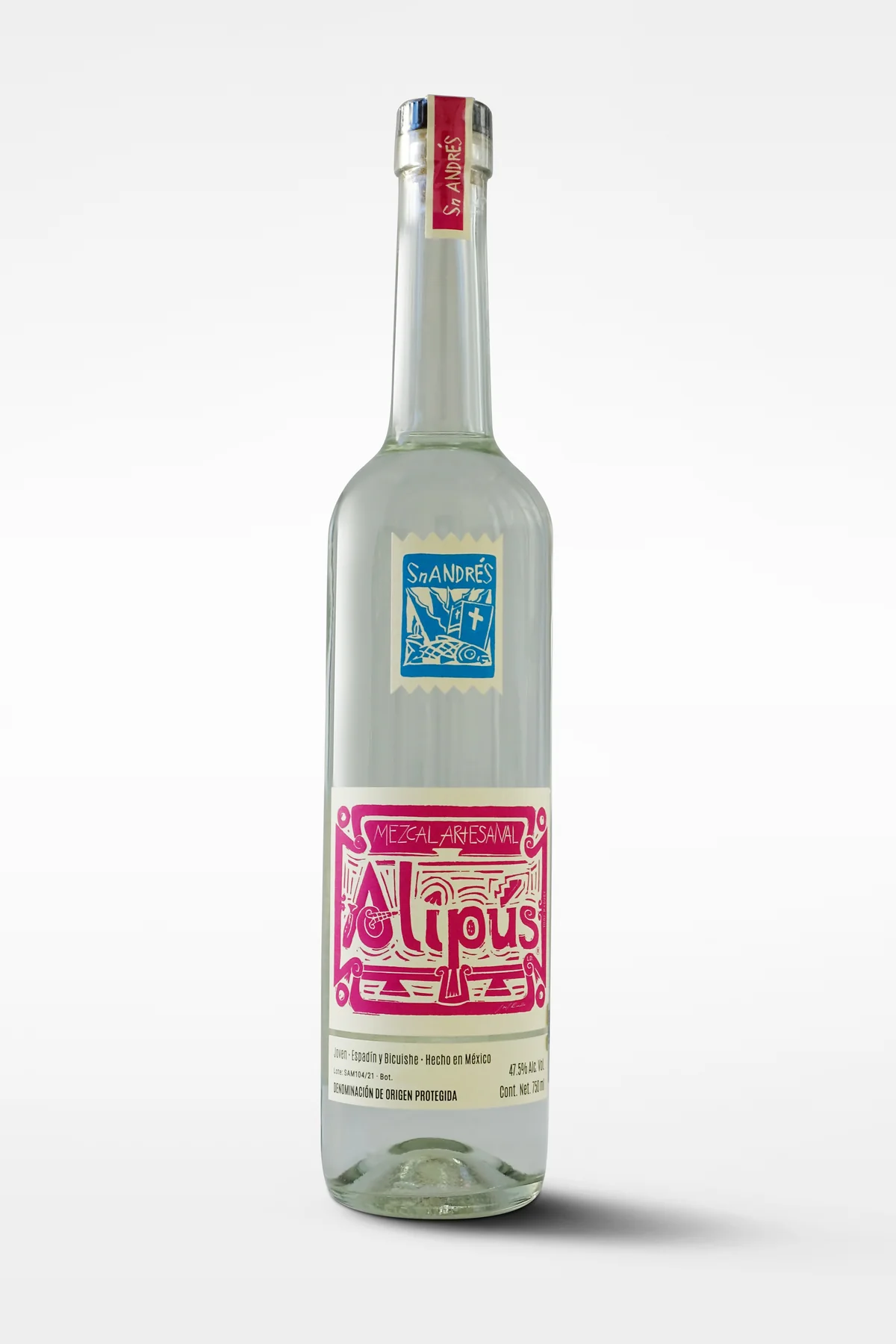 Alipus San Andreas Ensamble Mezcal No Vor bottle