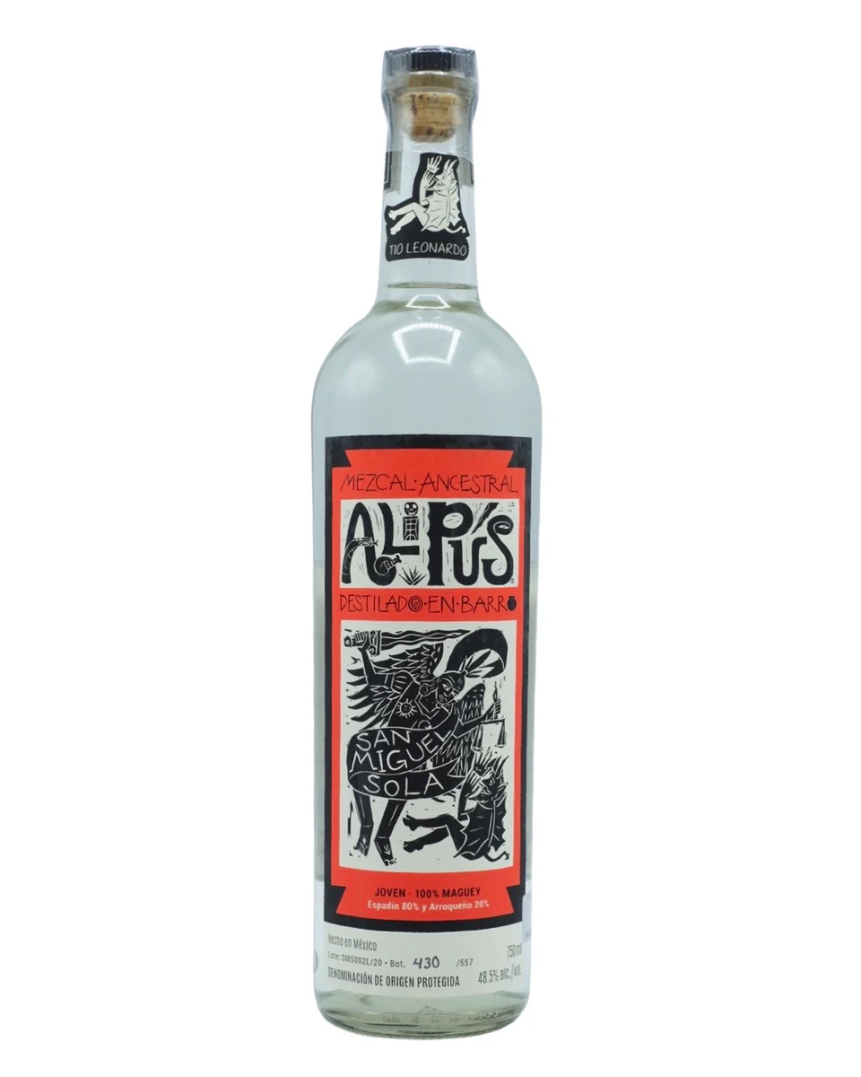 Alipus San Miguel Felix Mezcal No Vor bottle