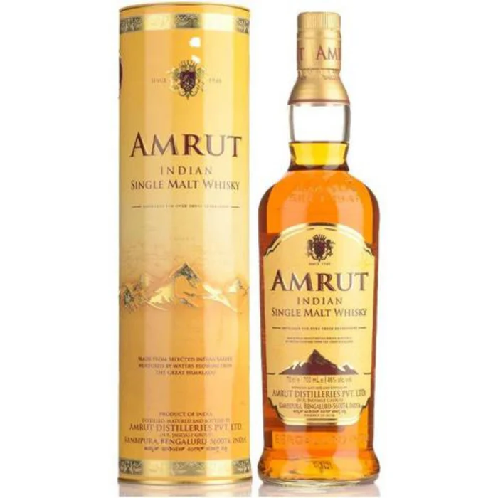 Amrut Classic Indian Single Malt Whisky bottle