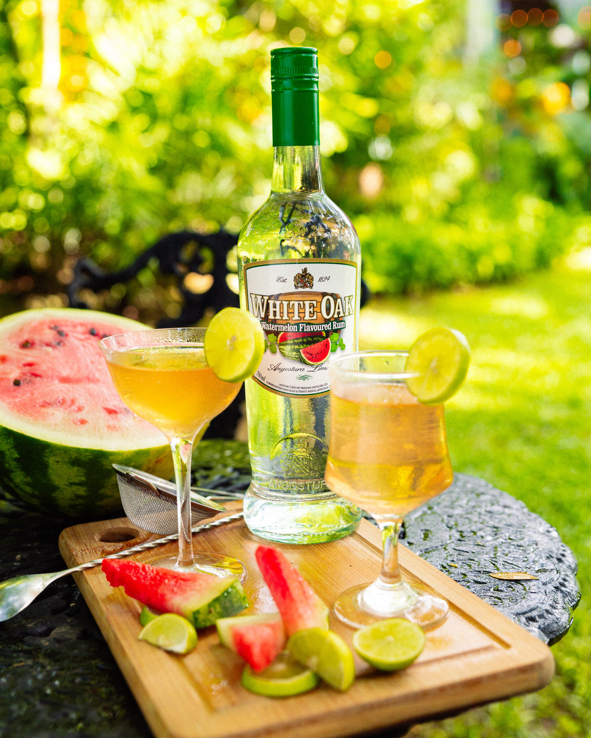 Angostura White Oak Authentic White Rum Caribbean bottle