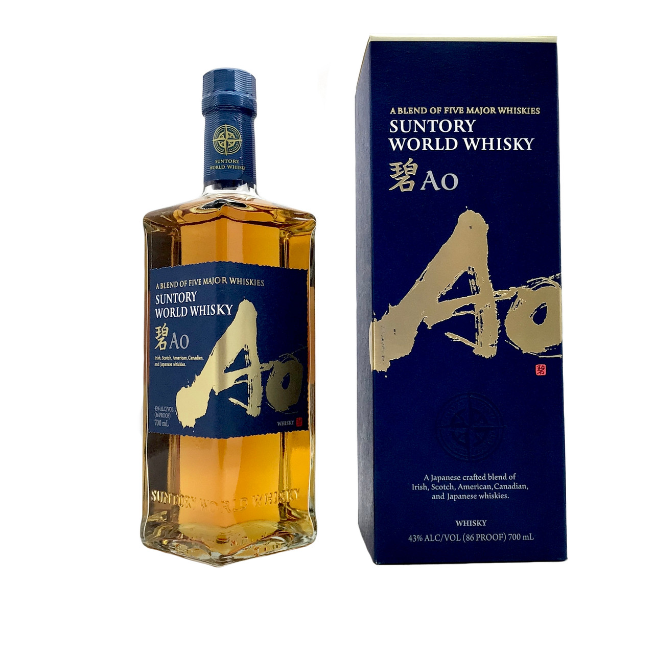 Ao Suntory World Whisky bottle