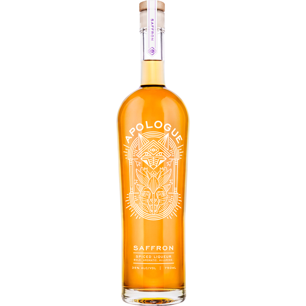 Apologue Saffron Liqueur bottle