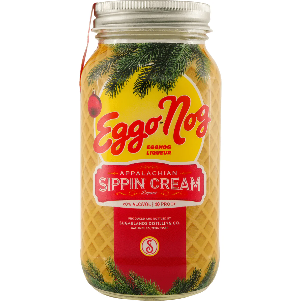 Appalachian Egg Nog Sippin Cream bottle