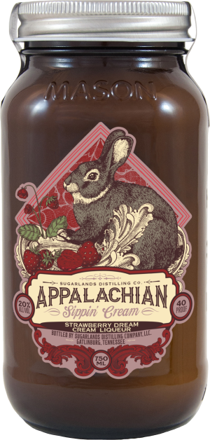 Appalachian Strawberry Dream Sippin Cream Mini bottle