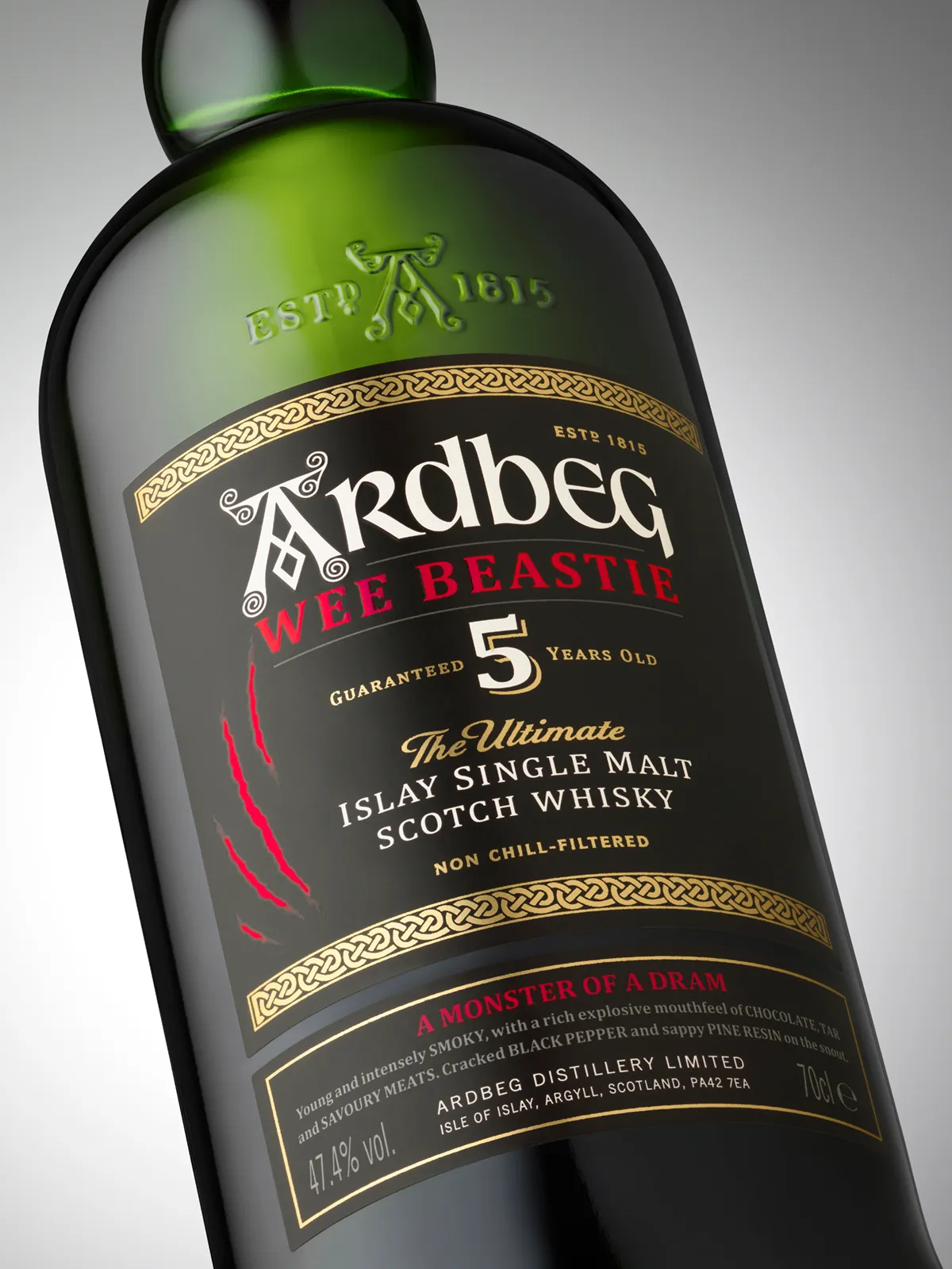 Ardbeg Wee Beastie bottle
