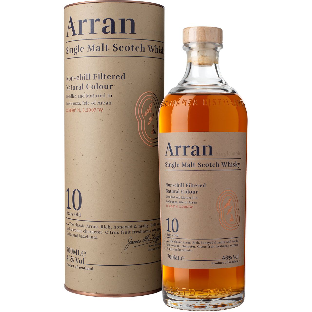 Arran Malt 10Yr - Use Code 994256 bottle
