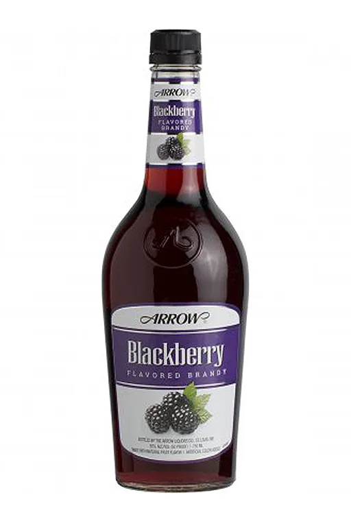 Arrow Blackberry Brandy bottle