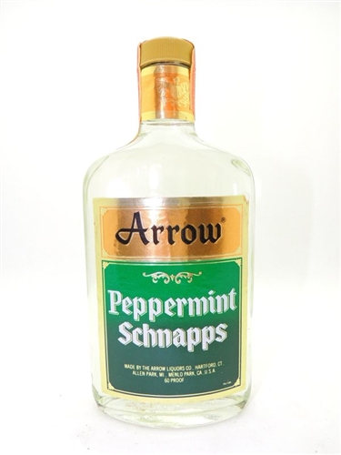 Arrow Peppermint Schnapps Traveler Pet bottle