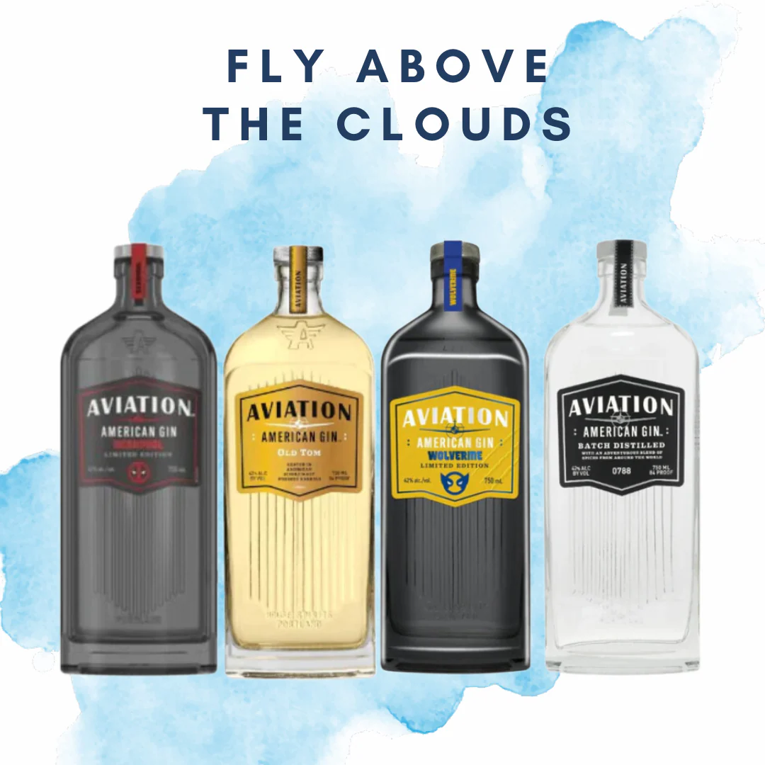 Aviation Cranberry & Blood Orange Gin bottle