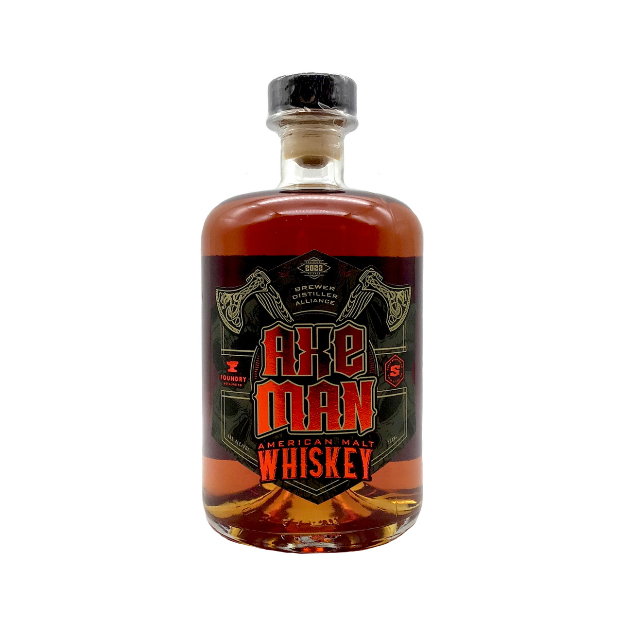 Axe Man Whiskey bottle