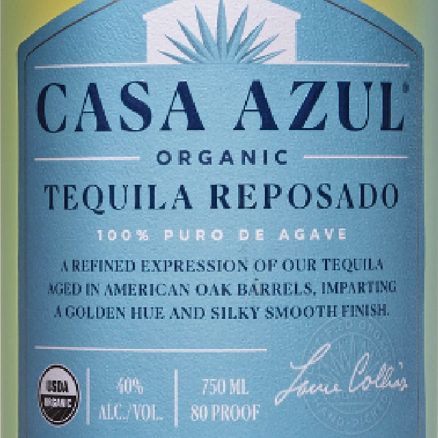 Azteca Azul Reposado Tequila bottle