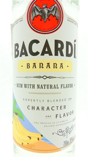 Bacardi Banana bottle