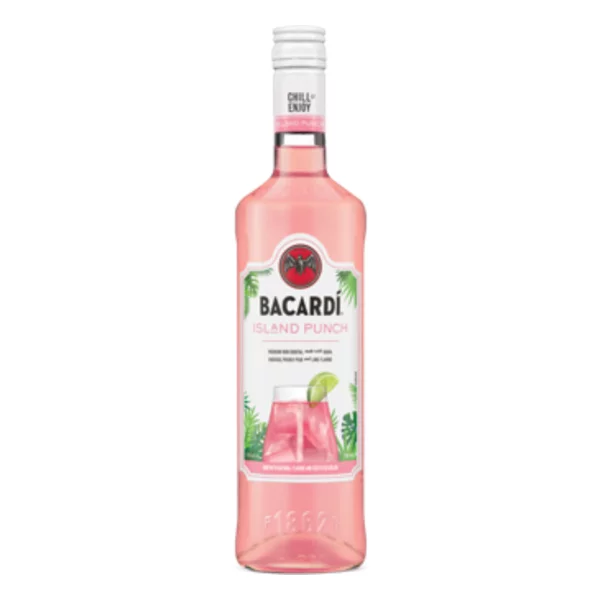 Bacardi Island Punch bottle