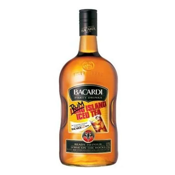 Bacardi Island Tea Rts bottle