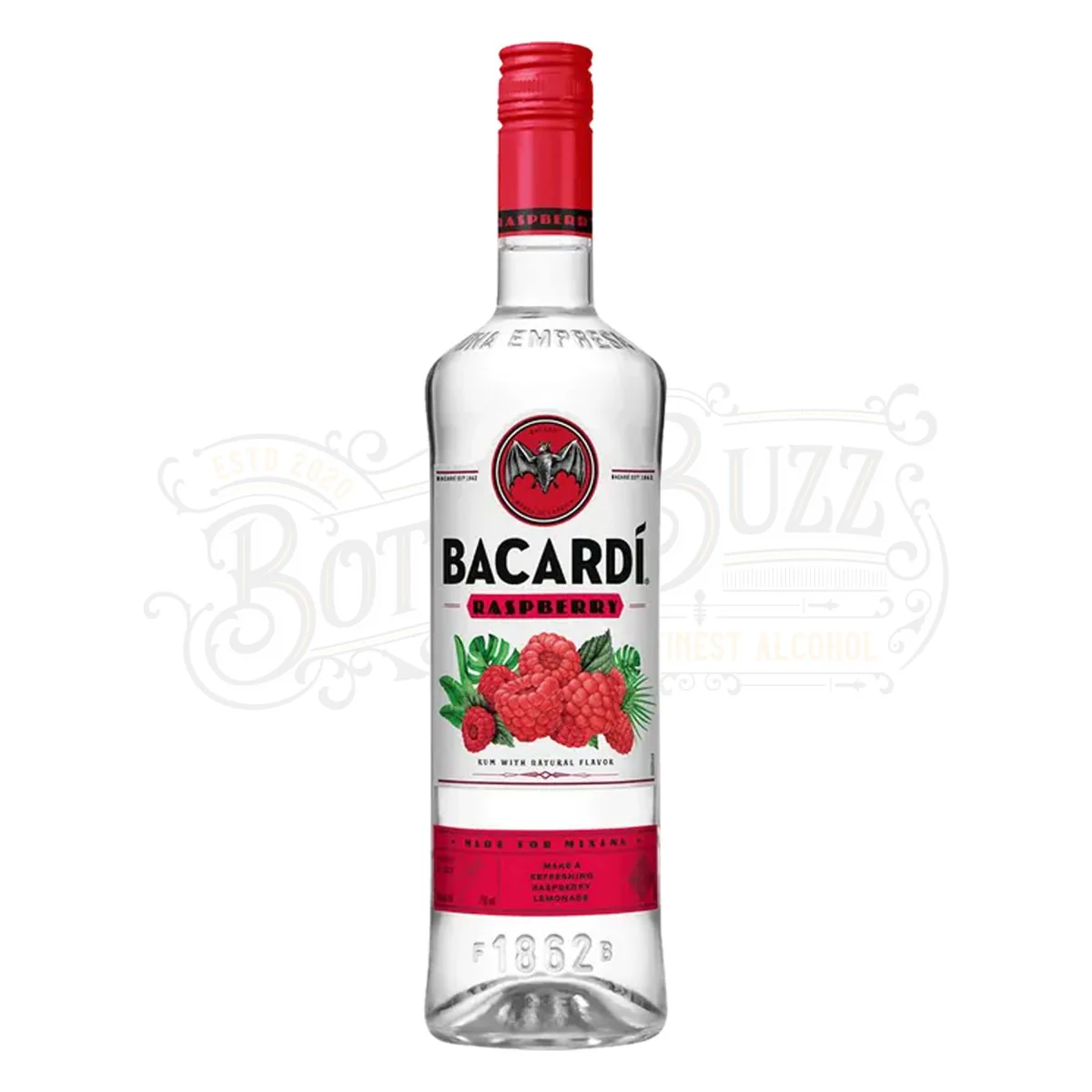 Bacardi Raspberry bottle
