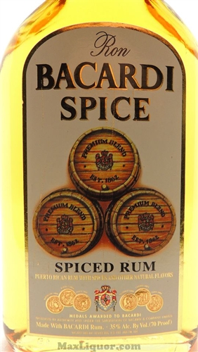 Bacardi Spiced Rum Pet bottle