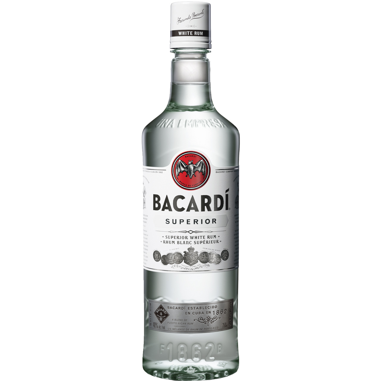 Bacardi Superior Pet bottle