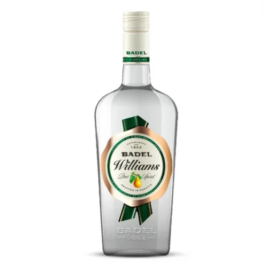 Badel Williams Pear Brandy bottle