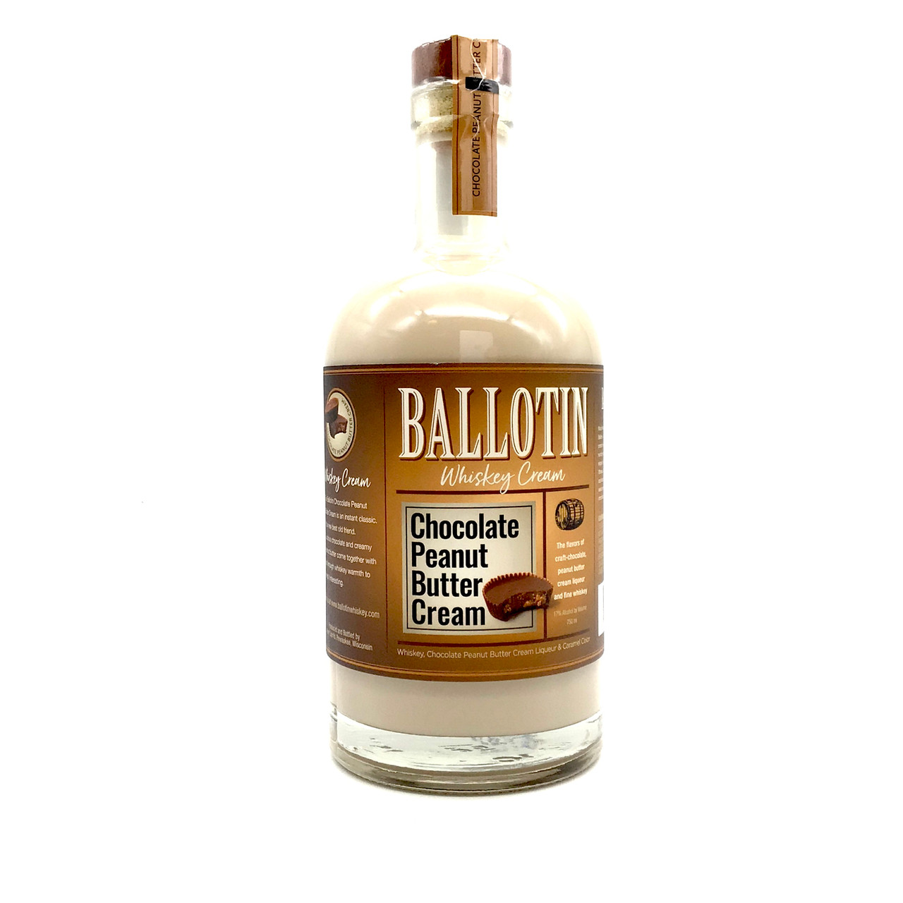 Ballotin Chocolate Peanut Butter Cream bottle