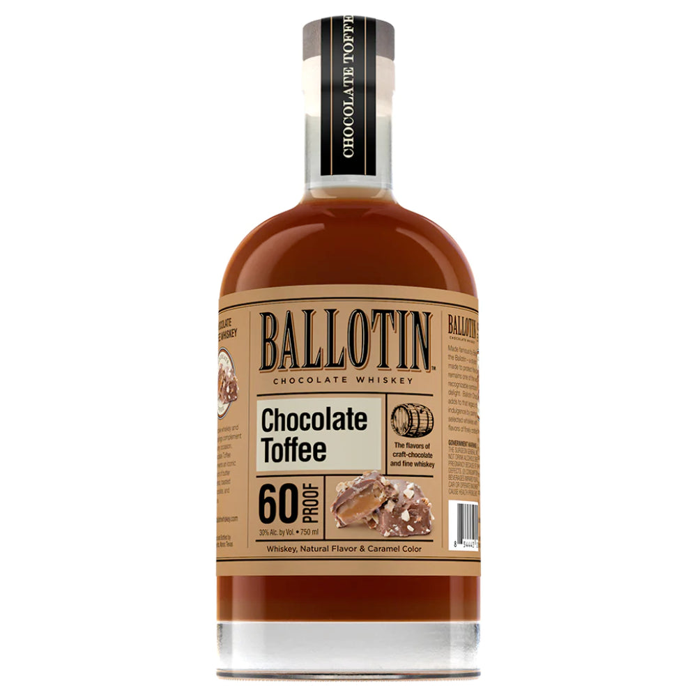 Ballotin Chocolate Toffee Whiskey bottle