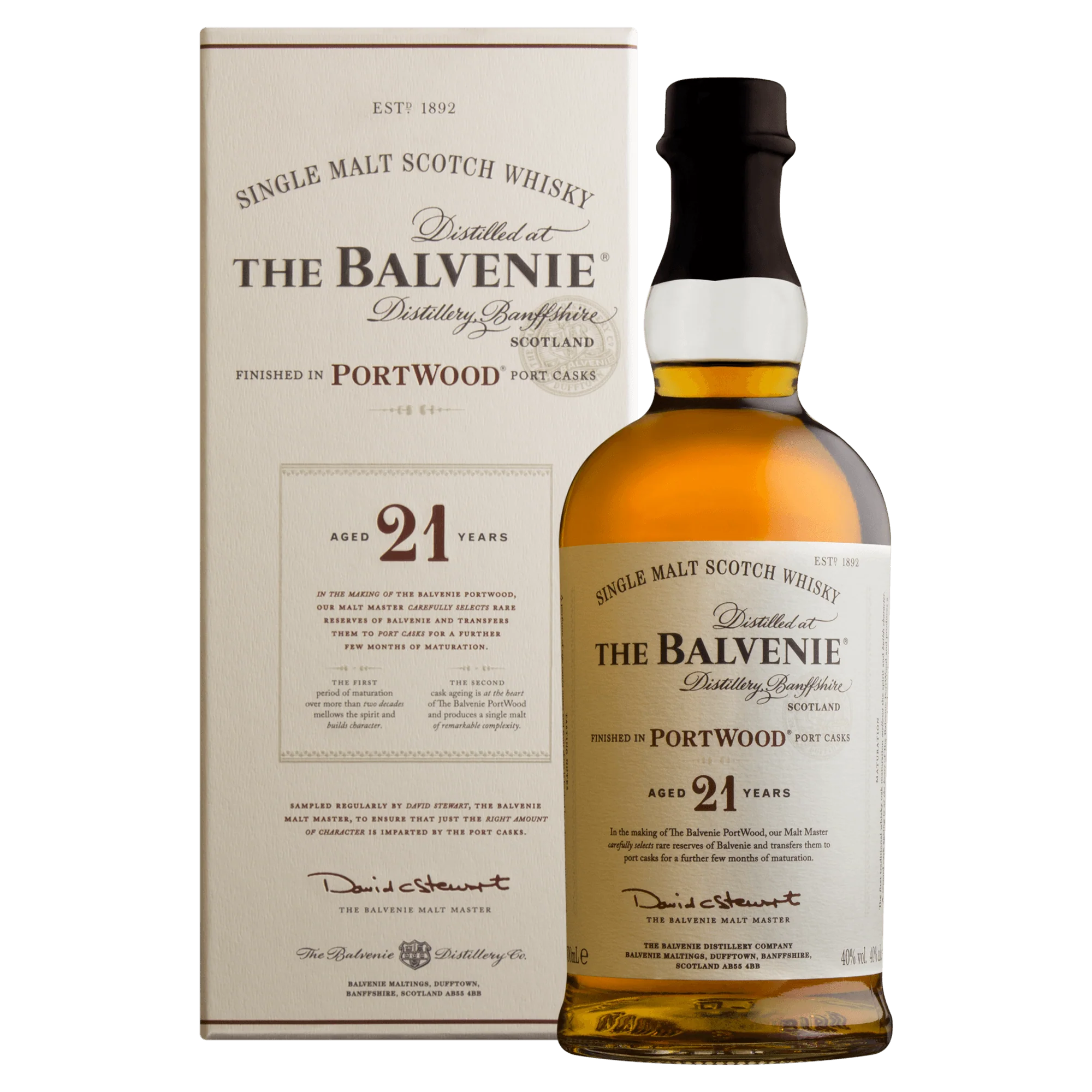 Balvenie 21Yr Portwood bottle