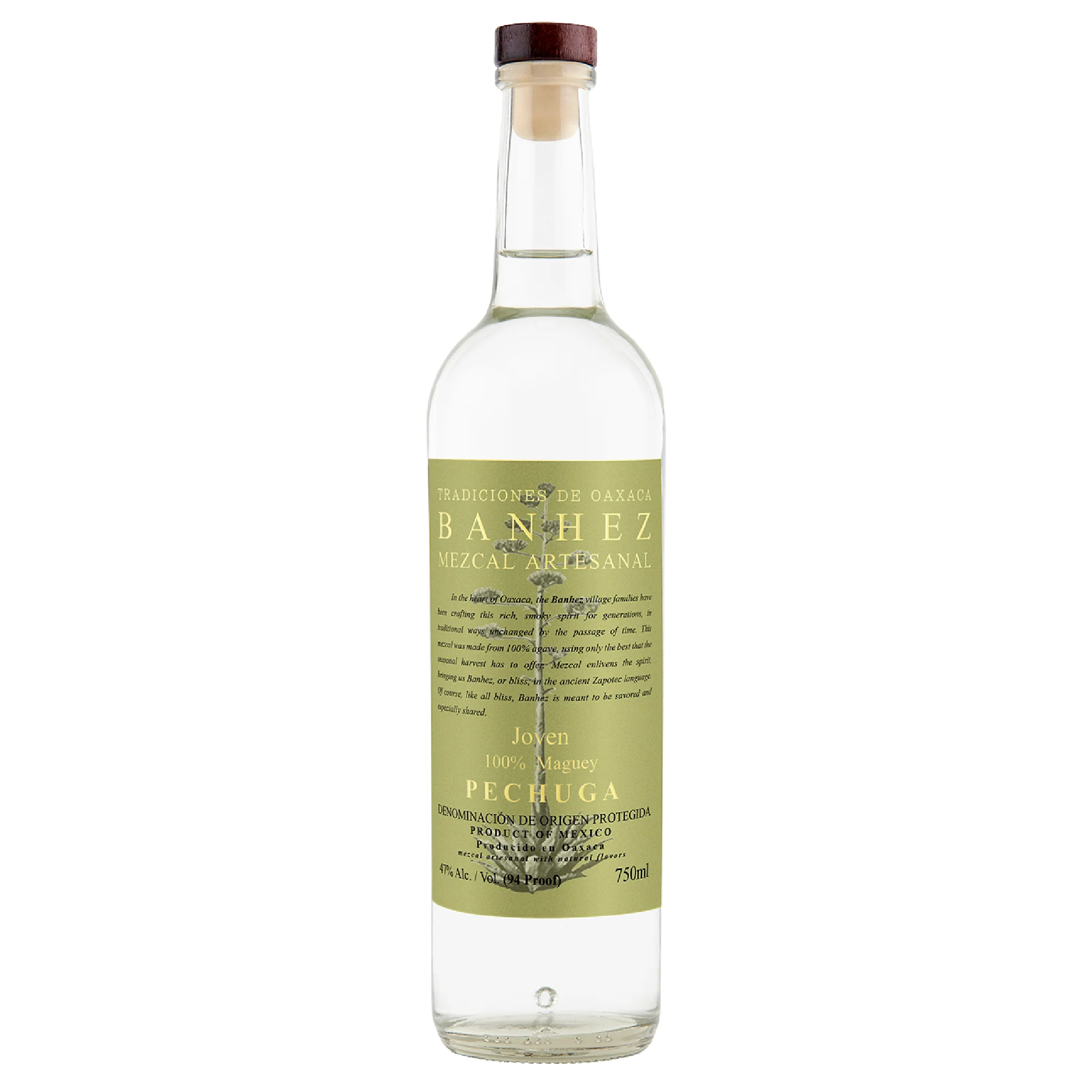 Banhez Pechuga Mezcal bottle