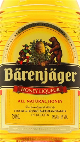 Barenjager Honey Liqueur bottle