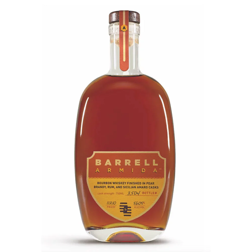Barrell Armida Bourbon Disco bottle