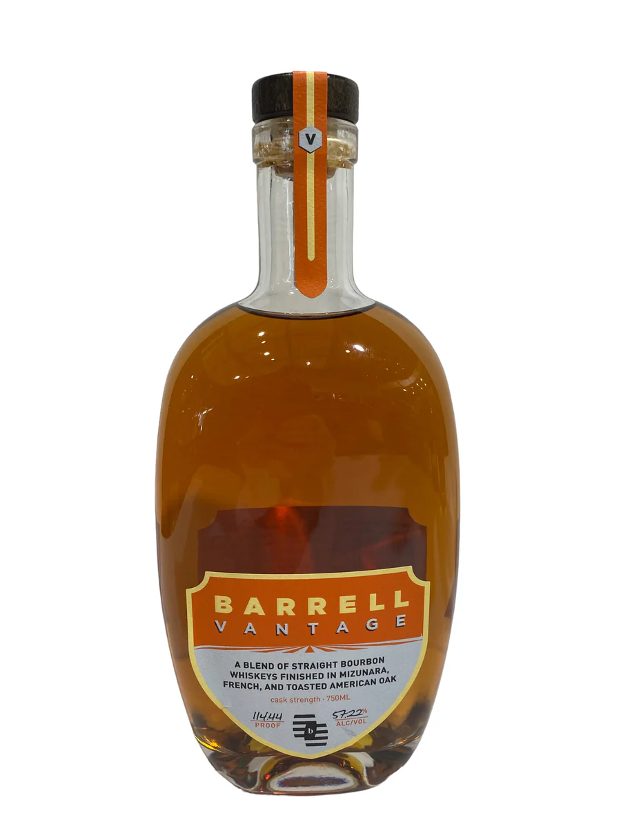 Barrell Vantage Bourbon bottle