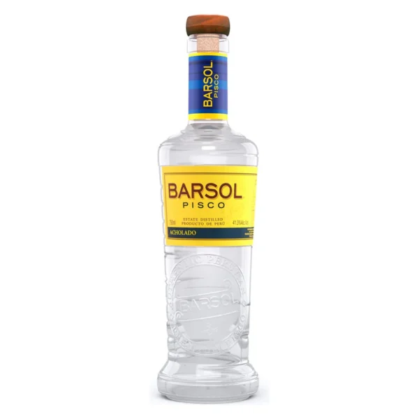 Barsol Acholado Pisco bottle
