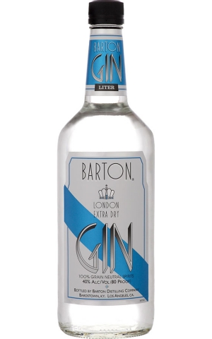 Barton Gin bottle