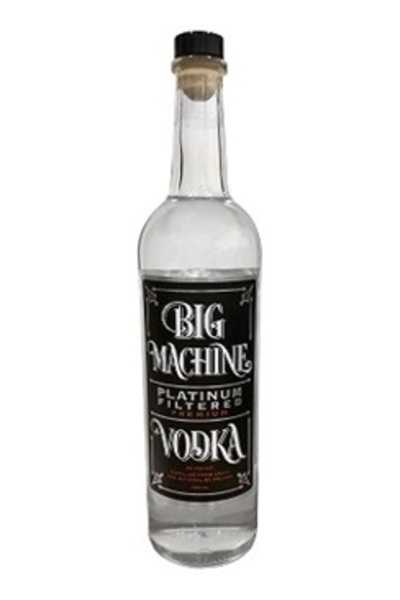 Big Machine Vodka bottle