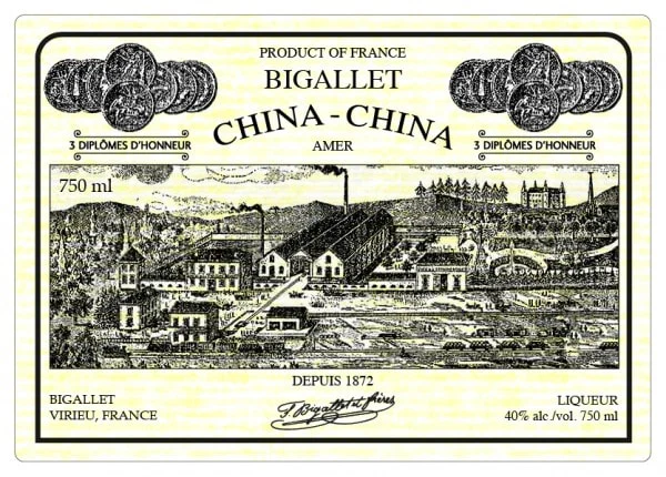 Bigallet China China bottle