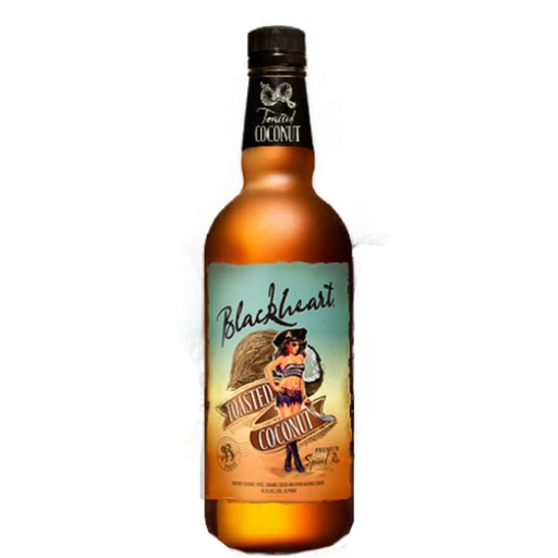 Blackheart Toasted Coconut Rum bottle