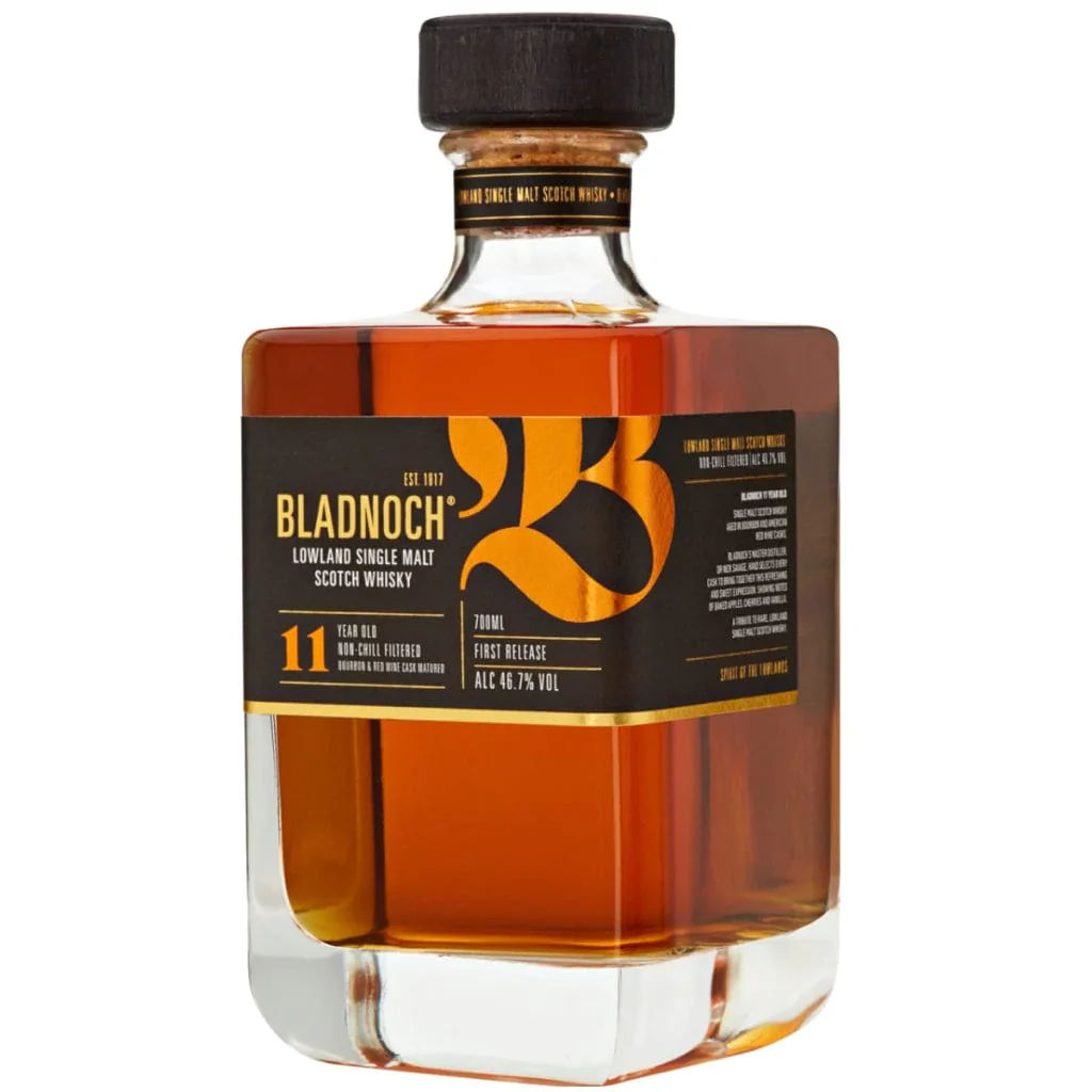 Bladnoch 11 Yo Single Malt Scotch Whisky bottle