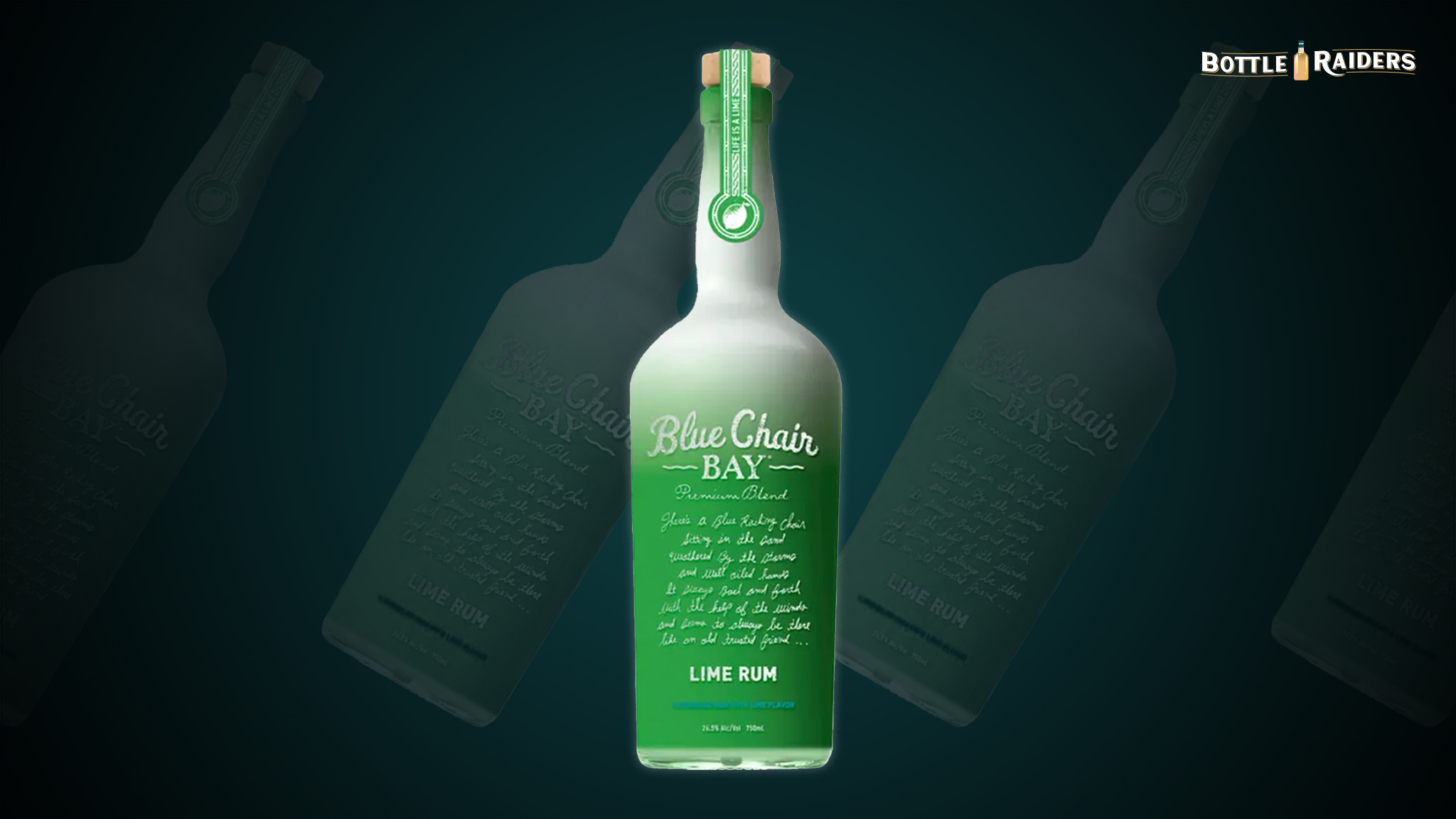 Blue Chair Bay Lime Rum bottle