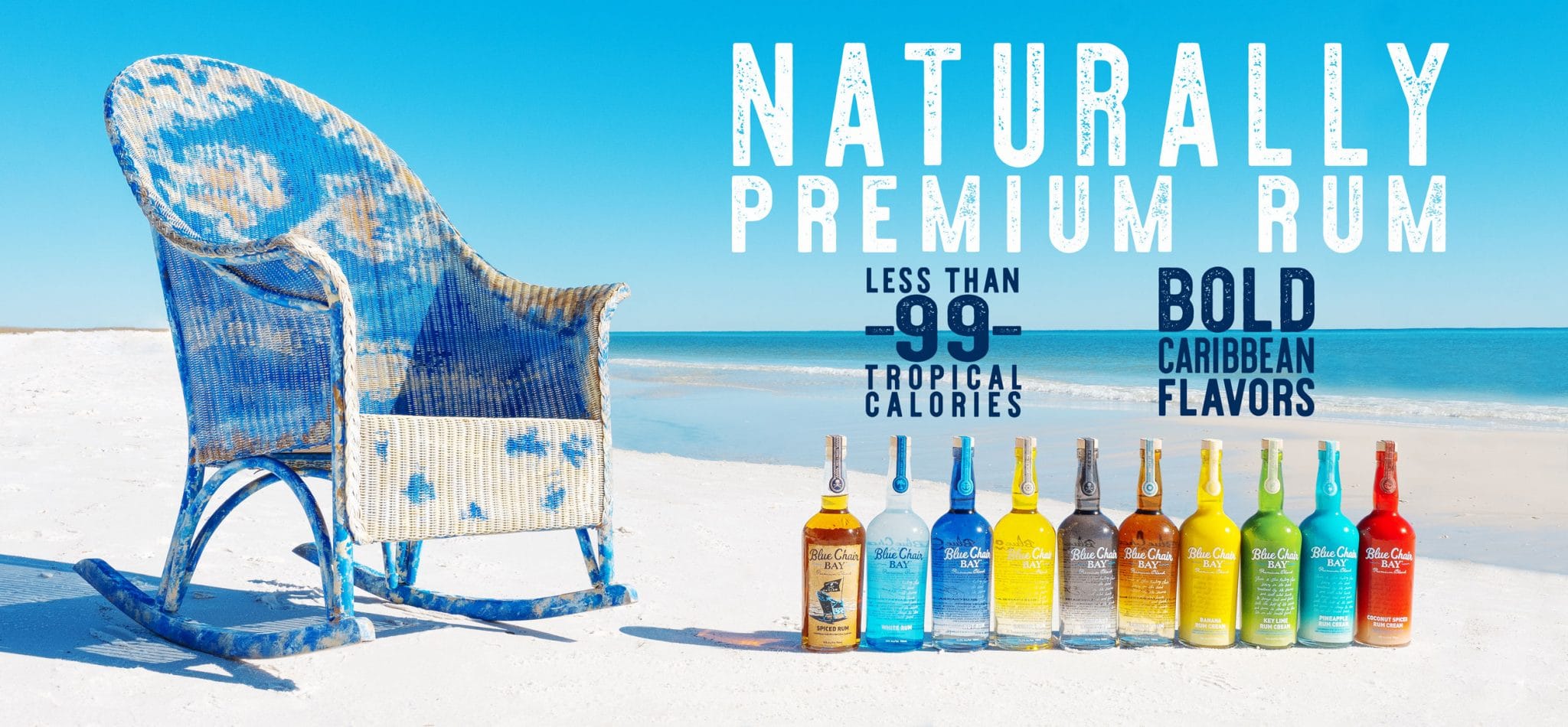 Blue Chair Bay White Rum bottle