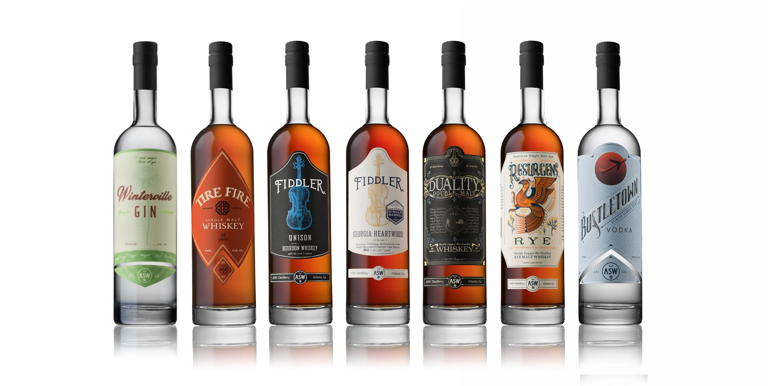 Blue Ox American Spirit Whiskey bottle