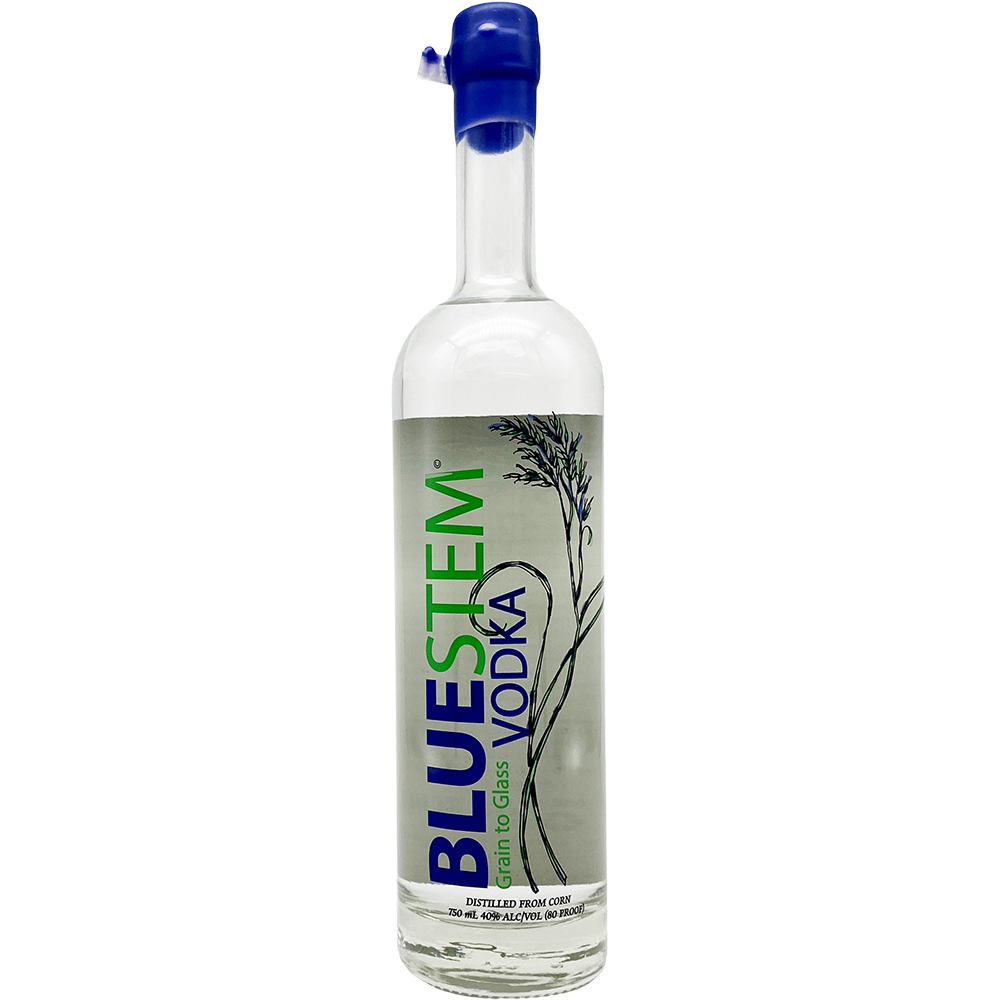 Bluestem Vodka bottle